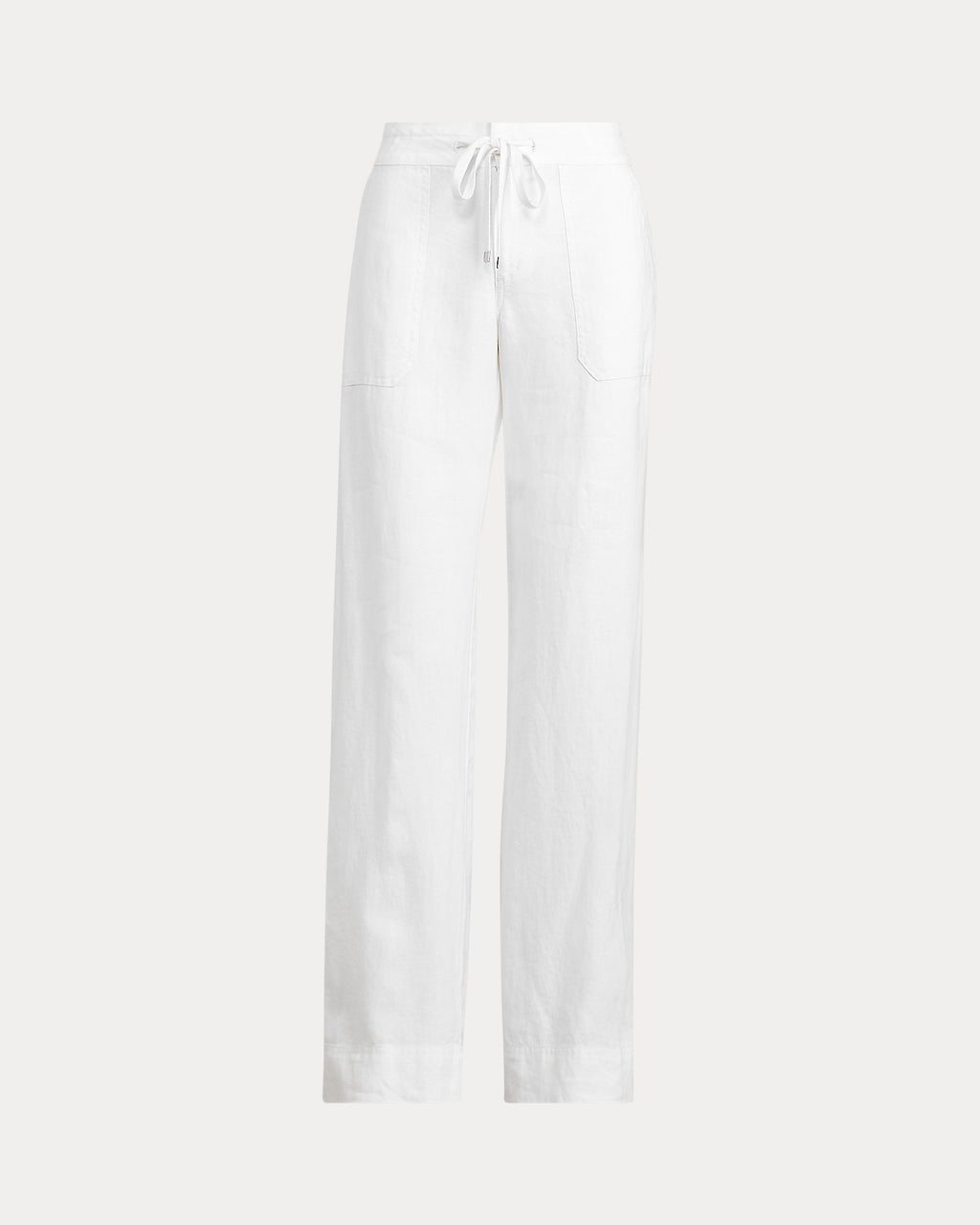Wide Leg Linen Trousers