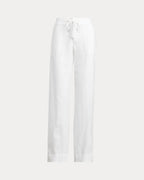 Wide Leg Linen Trousers
