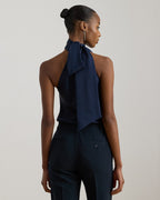 Tie Neck Halter Top