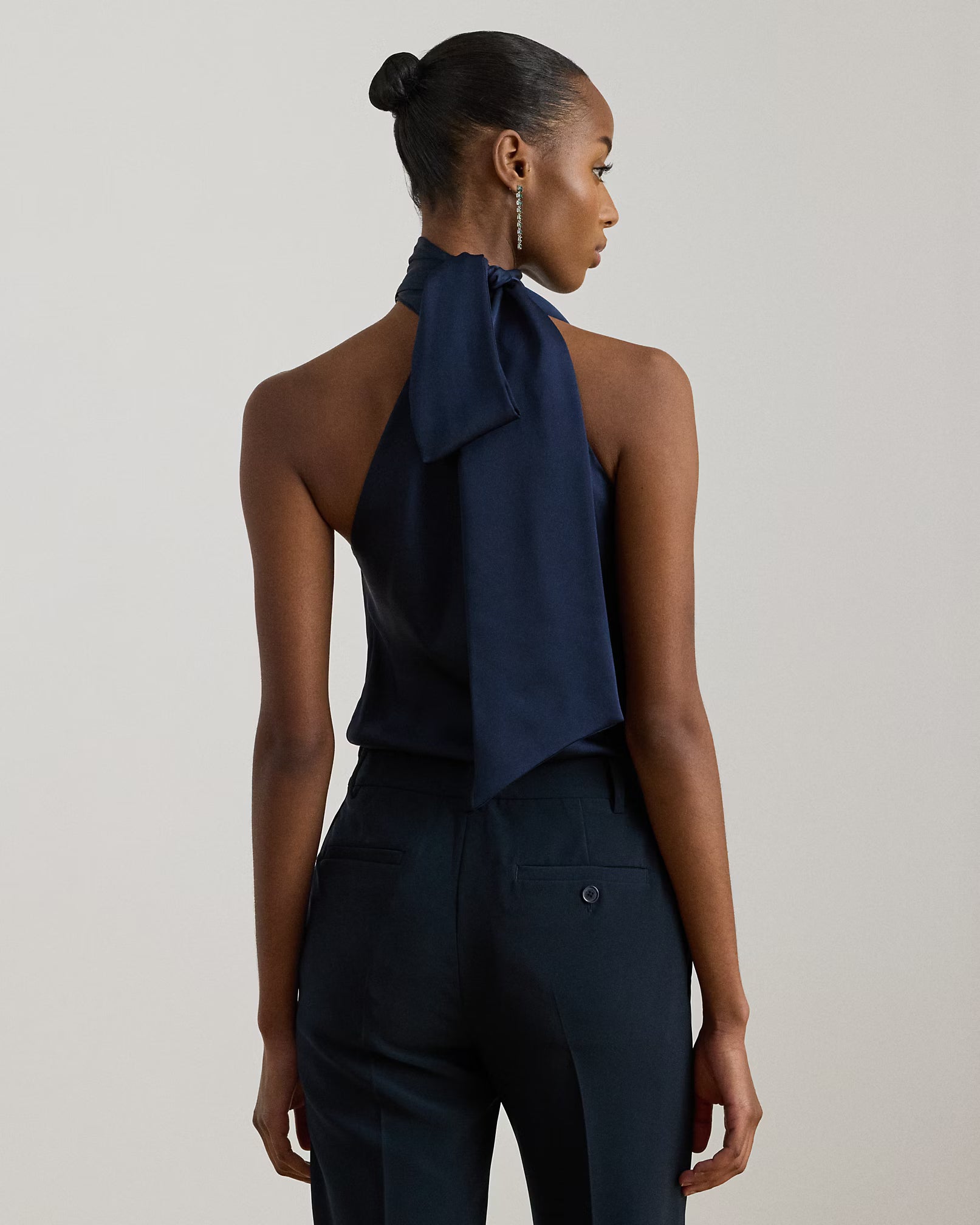 Tie Neck Halter Top