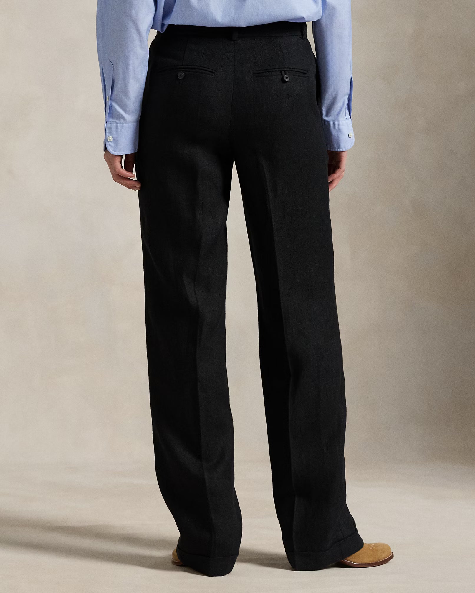 Straight Fit Trousers